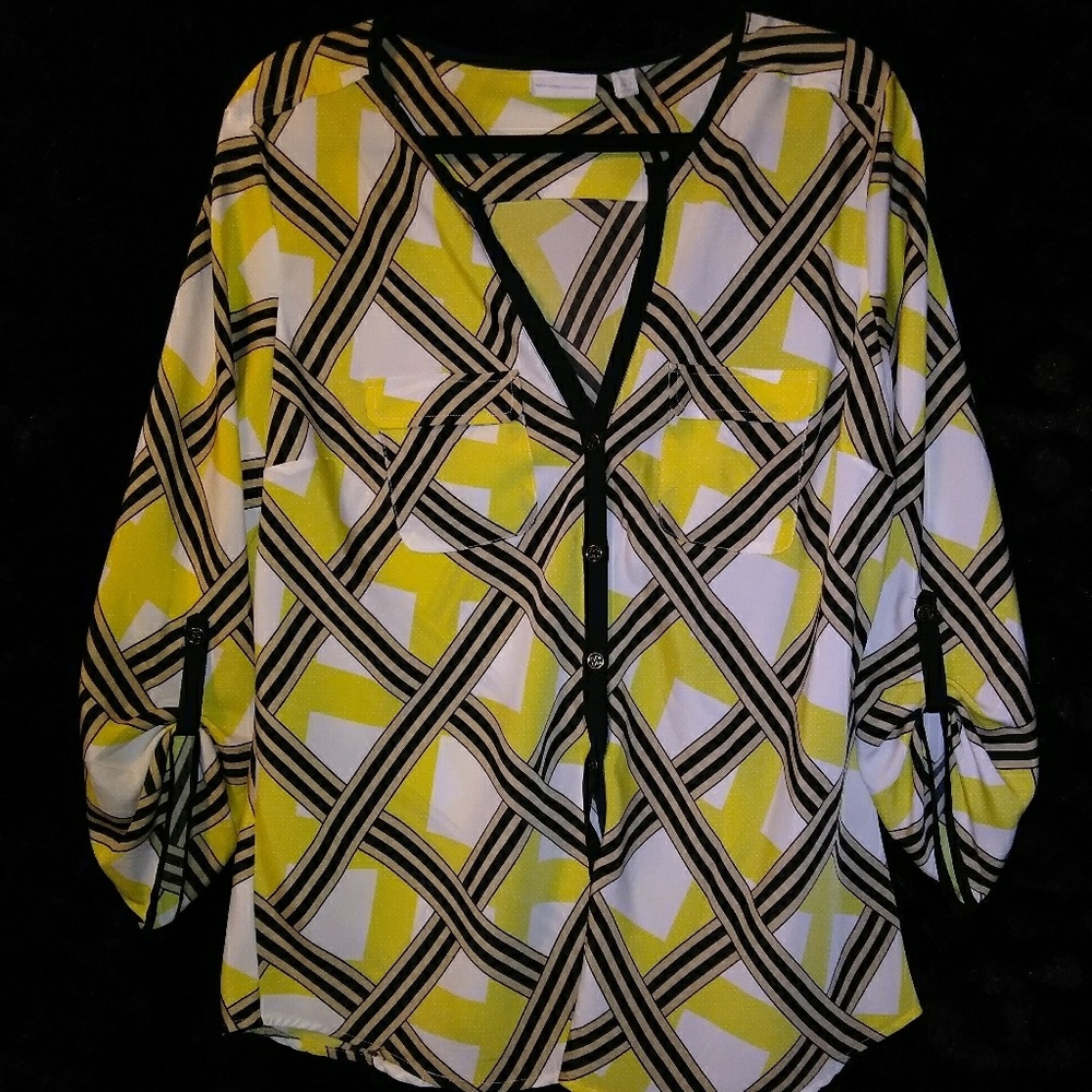 Black N Yellow shirt